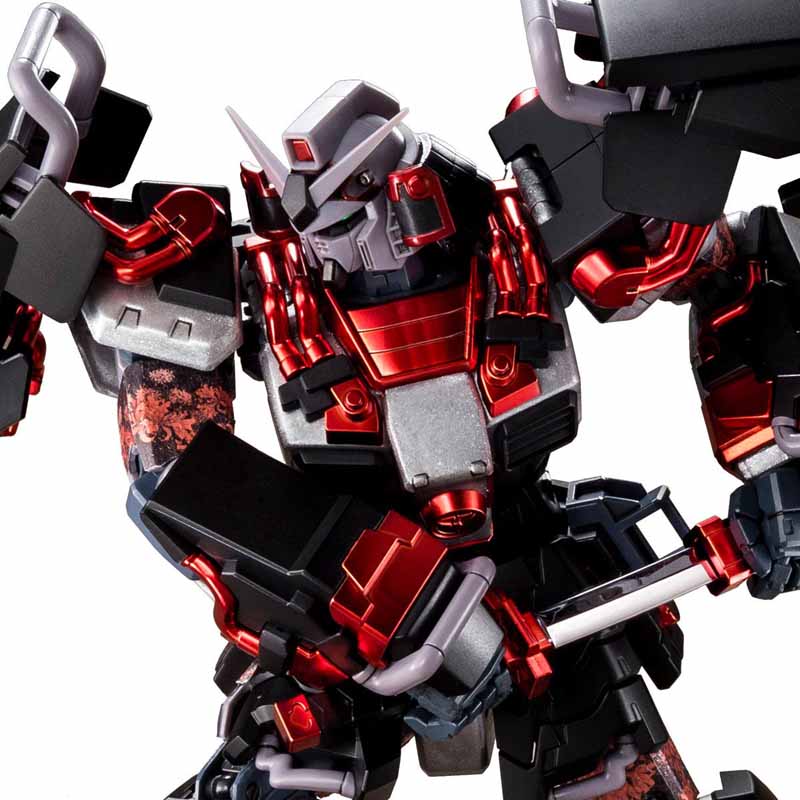 1/100 MG Shin Musha Gundam Sengoku No Jin Black Robe Large Armor
