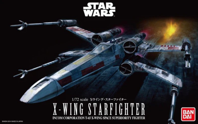 Star Wars 1/72 Scale X-Wing Starfighter