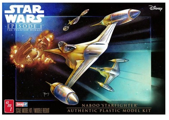 Star Wars: The Phantom Menace N-1 Naboo Starfighter 1:48 Scale Model Kit