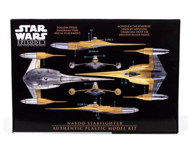 Star Wars: The Phantom Menace N-1 Naboo Starfighter 1:48 Scale Model Kit