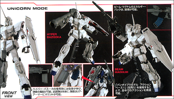 MG 1/100 Unicorn Gundam