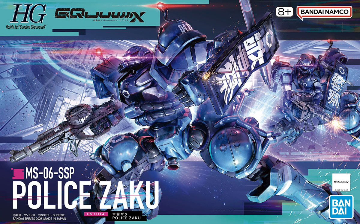 1/144 HG Police Zaku (GQuuuuuuX)