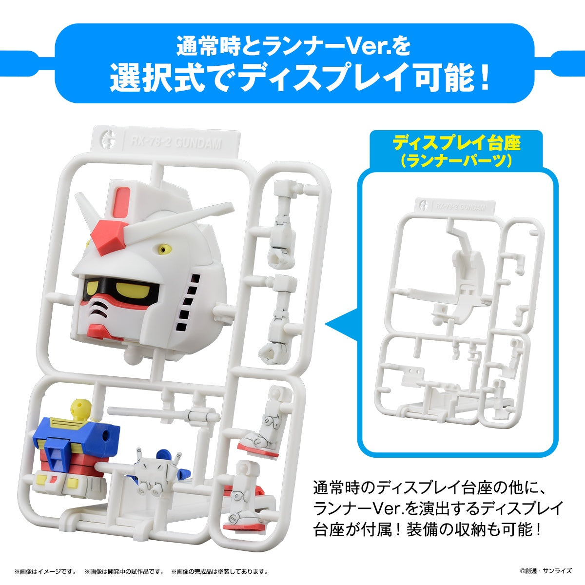 Gunpla-kun DX Set (with Runner Ver. Recreated Parts)