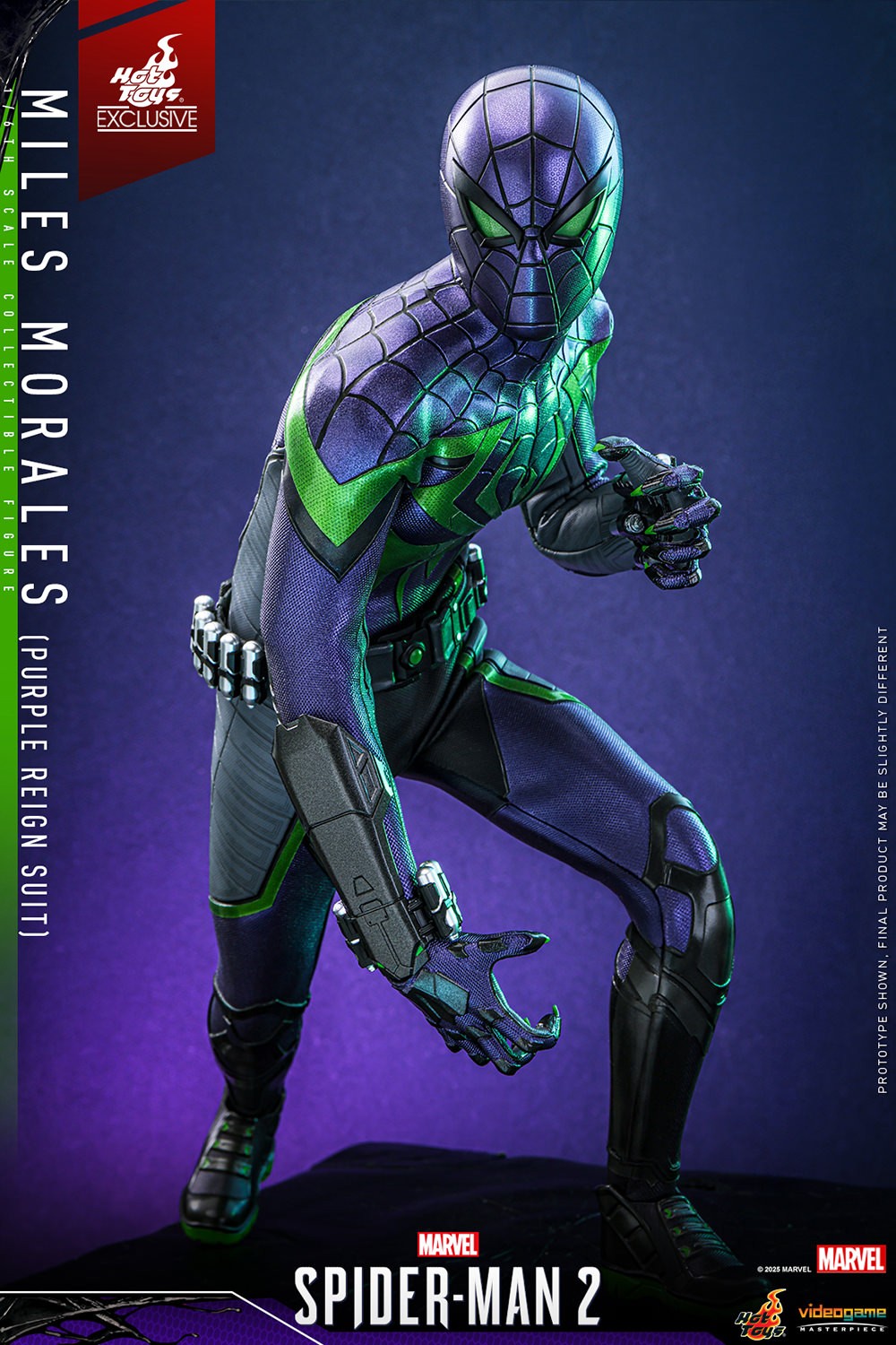1/6 Hot Toys Miles Morales (Purple Reign Suit) - Limited
