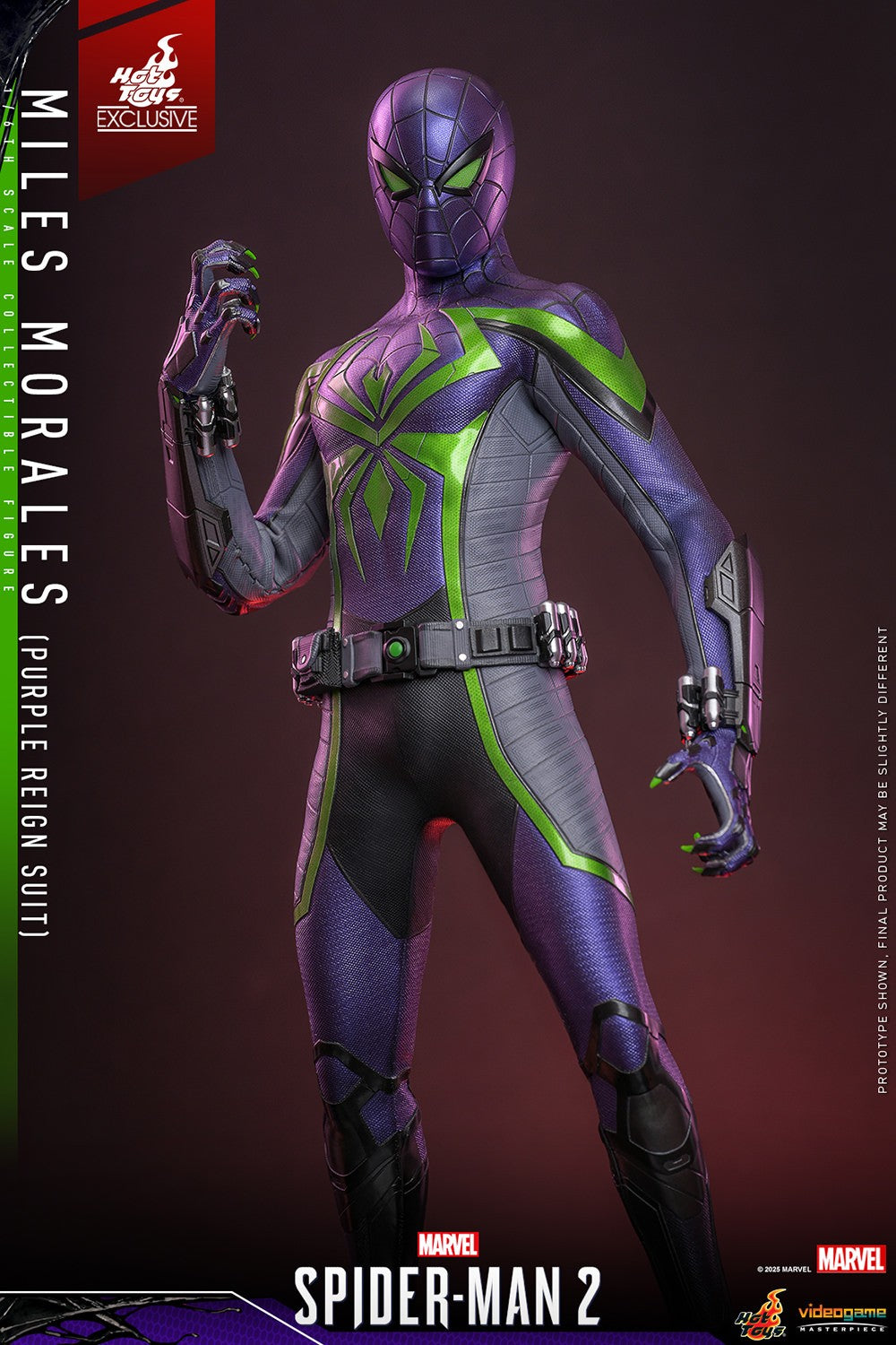 1/6 Hot Toys Miles Morales (Purple Reign Suit) - Limited