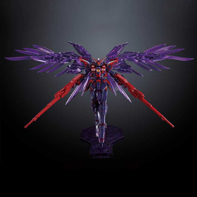 MG WING GUNDAM ZERO EW クリアパープル MG 1/100 Wing Gundam Zero EW Cross Contrast Colors Clear