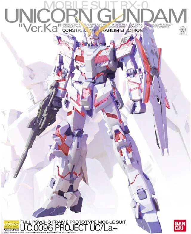 MG 1/100 Unicorn Gundam Ver.Ka