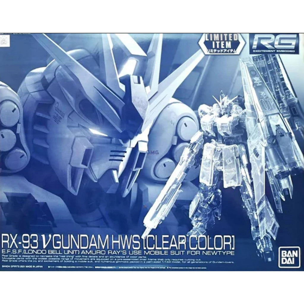 RG RX-93 Hi Nu Gundam HWS (Clear Color)