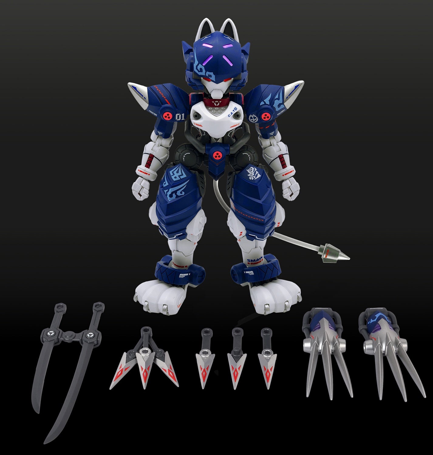 1/60 Super High Mobility Armored Cat Ninja C.A.T-01 Shadow