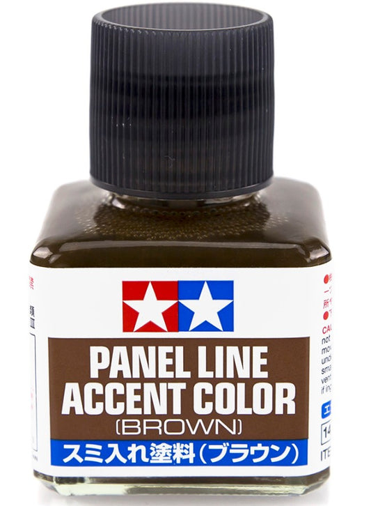 Panel Line Accent Color (Brown) - Tamiya