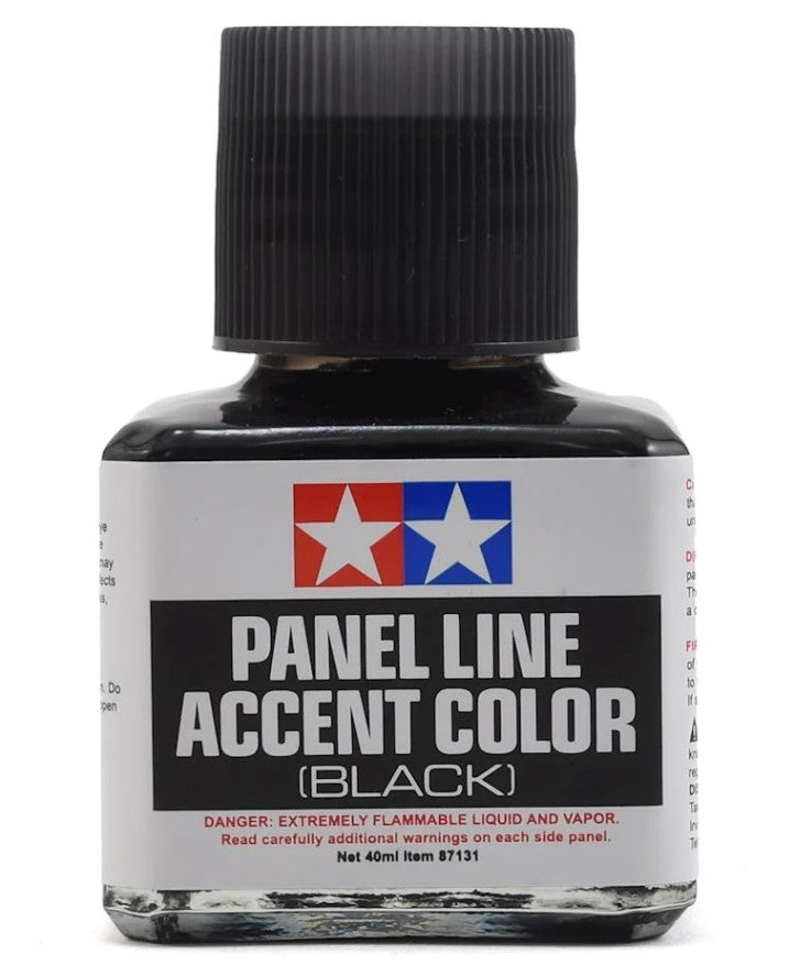 Panel Line Accent Color (Black) - Tamiya