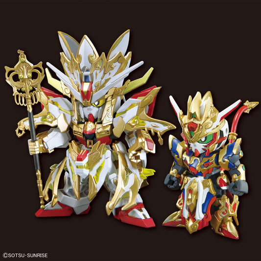 SDW HEROES Goku Impulse Gundam & Sanzang Strike Freedom Gundam Set