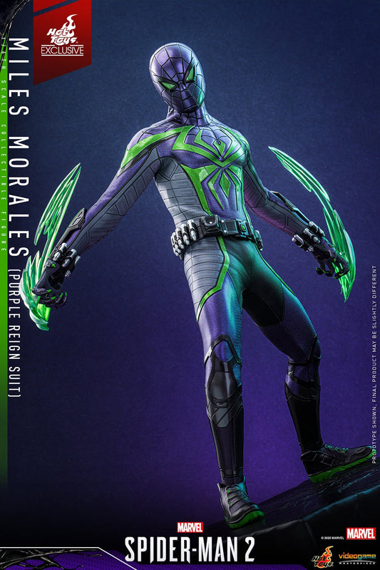 1/6 Hot Toys Miles Morales (Purple Reign Suit) - Limited