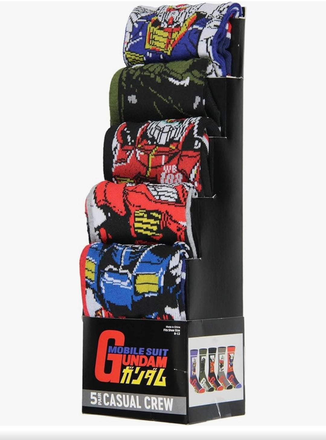 Gundam Socks (5 Pair)